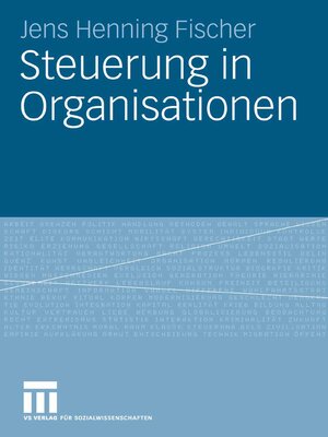 cover image of Steuerung in Organisationen